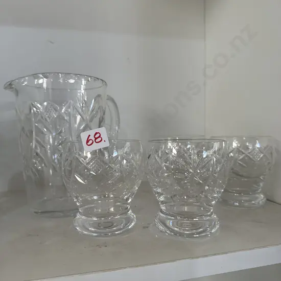 Crystal water set