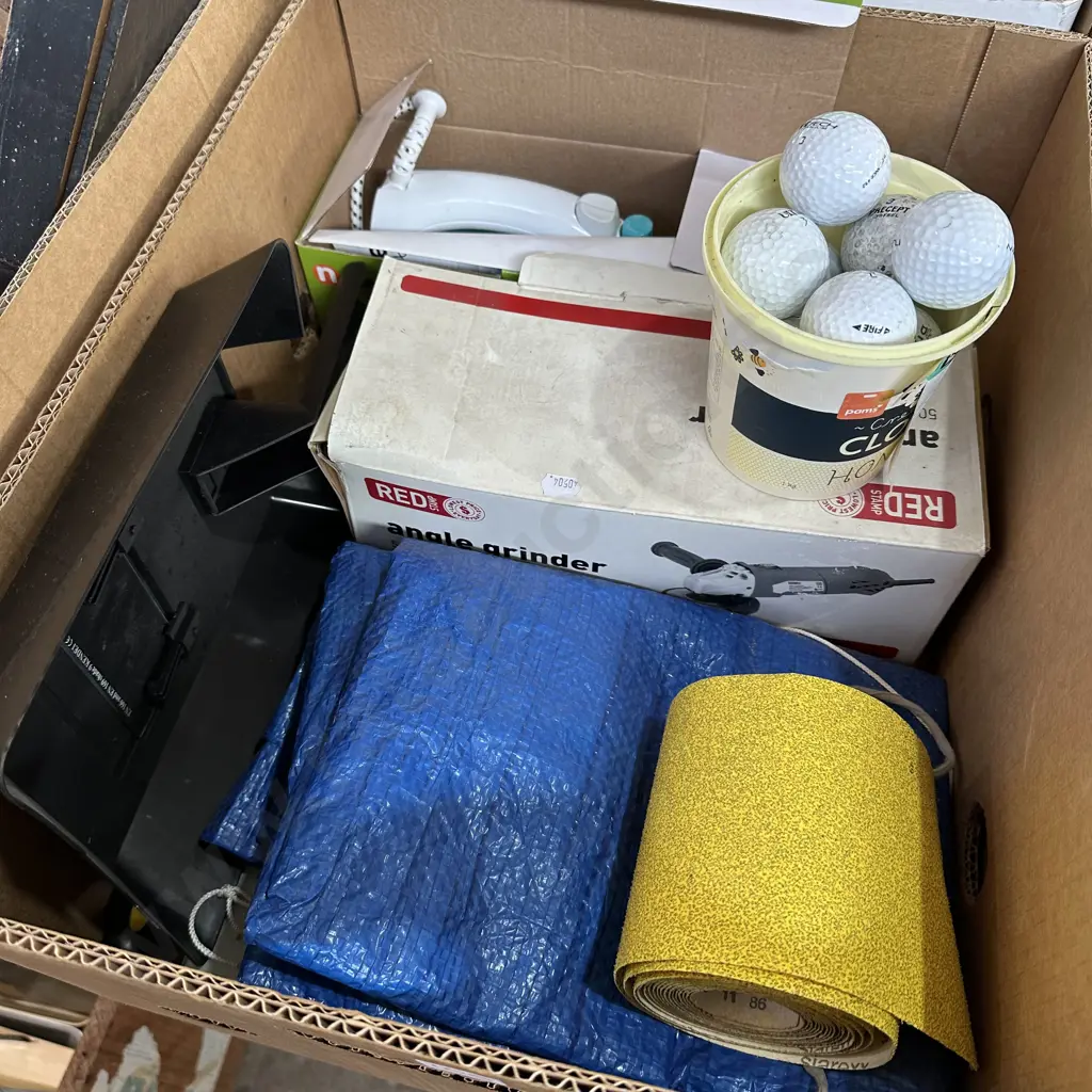 Angle grinder, iron, golf balls etc Image 1++