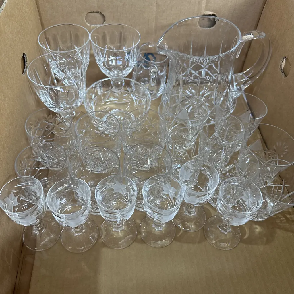 Crystal water set plus others Image 1++
