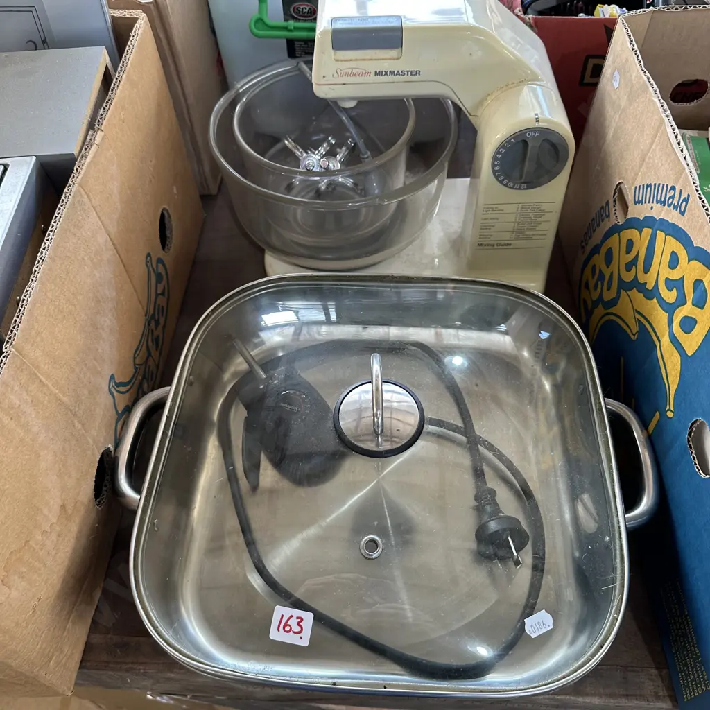 elec frypan, mixer Image 1++