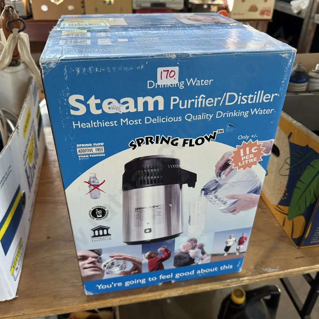 Spring flow (requires standard cord) plus oil and petrol can Image 1++