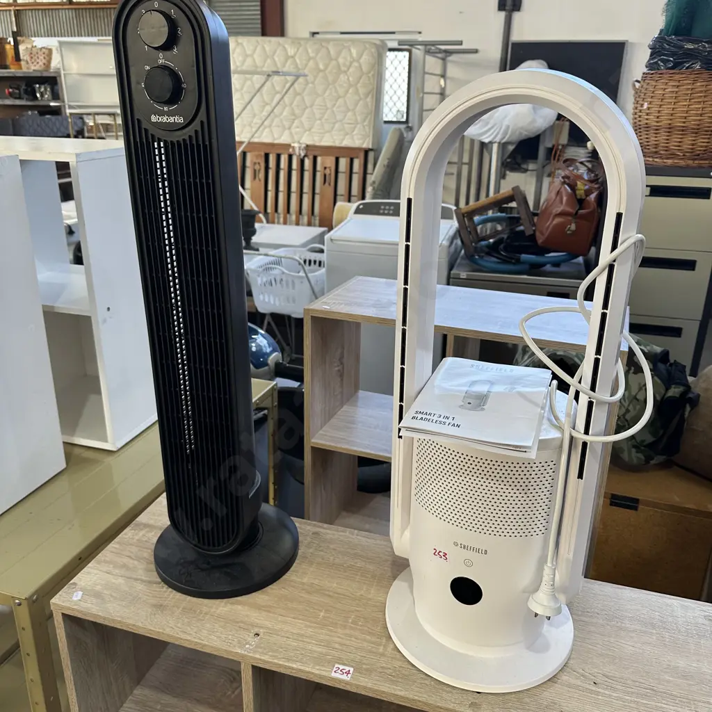 Fan with remote plus  heater Image 1++