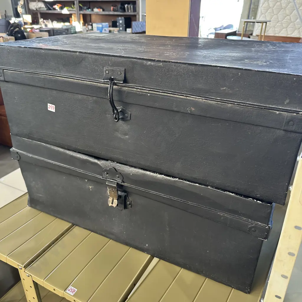 2 travel trunks Image 1++