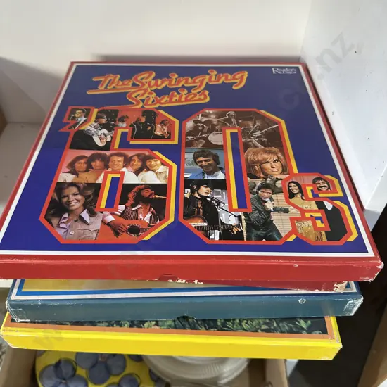 4 box sets records
