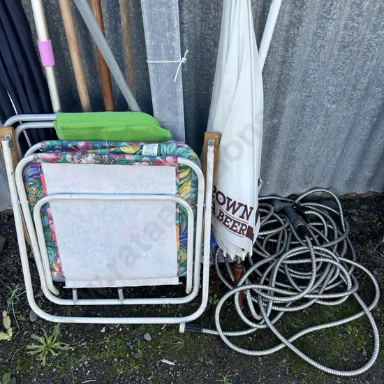 Tools and hose etc