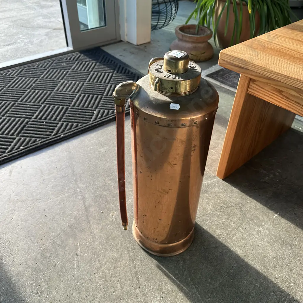 Copper fire extinguisher Image 1++