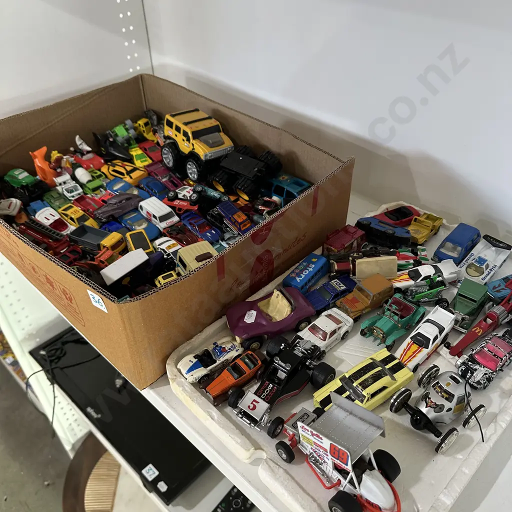 Shelf lot toy cars Image 1++