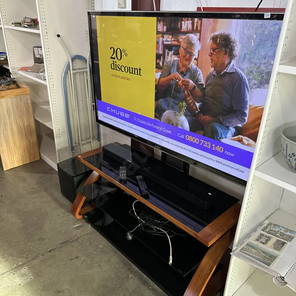 60inch Plasma TV with Bose sound system and stand Image 1++
