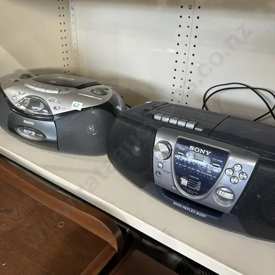 2 x stereos