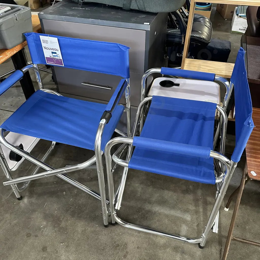 Pr of as new camping chairs Image 1++