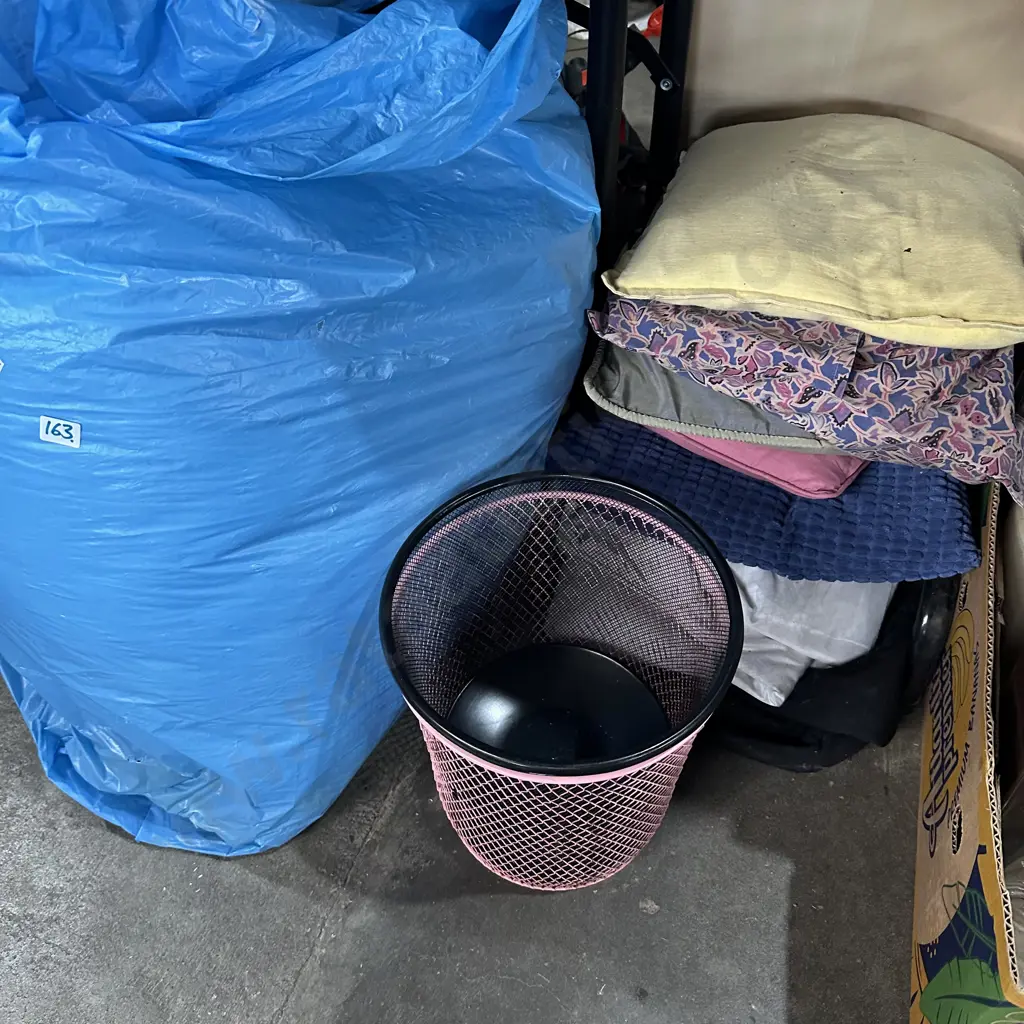 Bag asst plus cushions and baby thingy, bins Image 1++