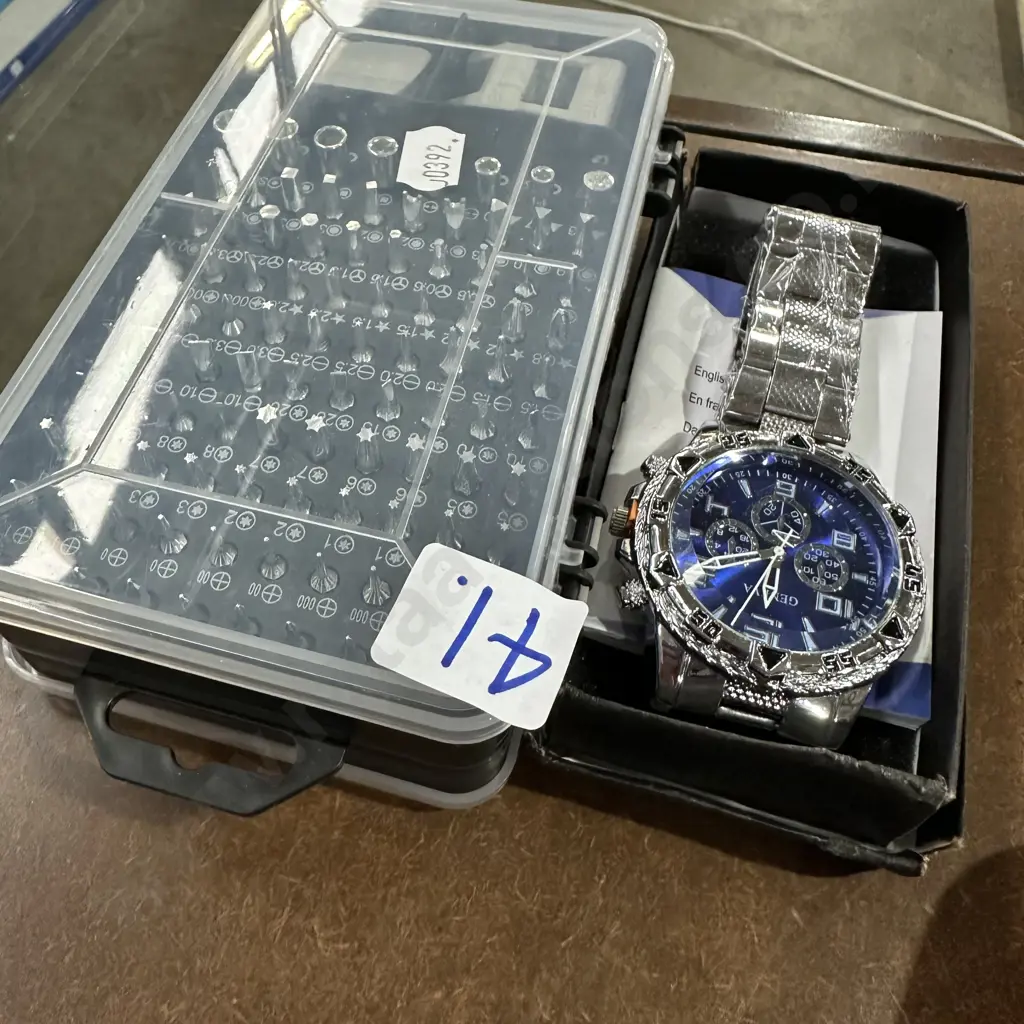 Precision tool set PLUS 2 x  new watches Image 1++