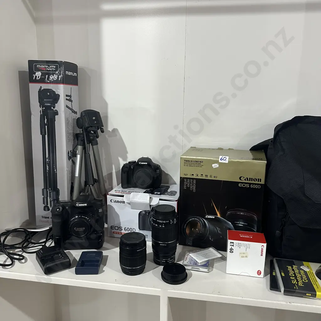 As new Canon EOS600 plus other gear and camera Image 1++