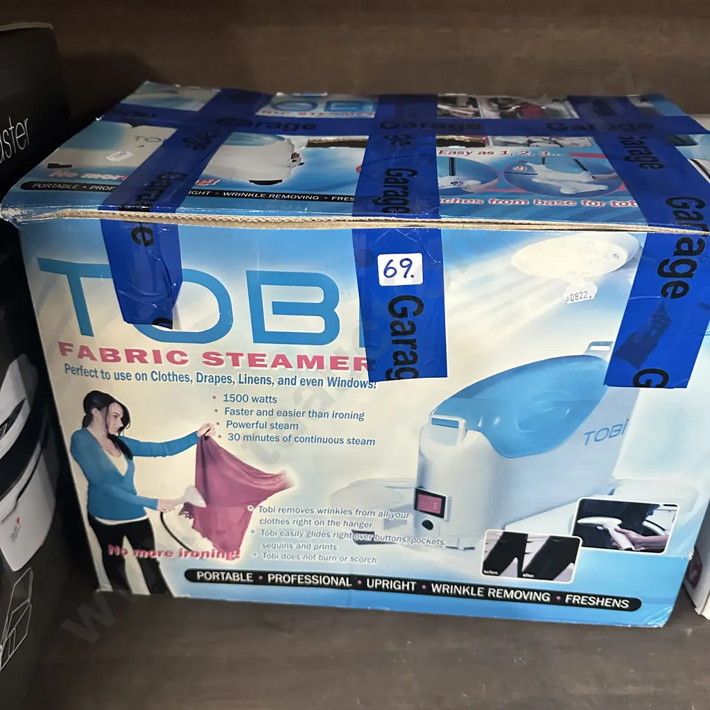 As new fabric steamer Image 1++