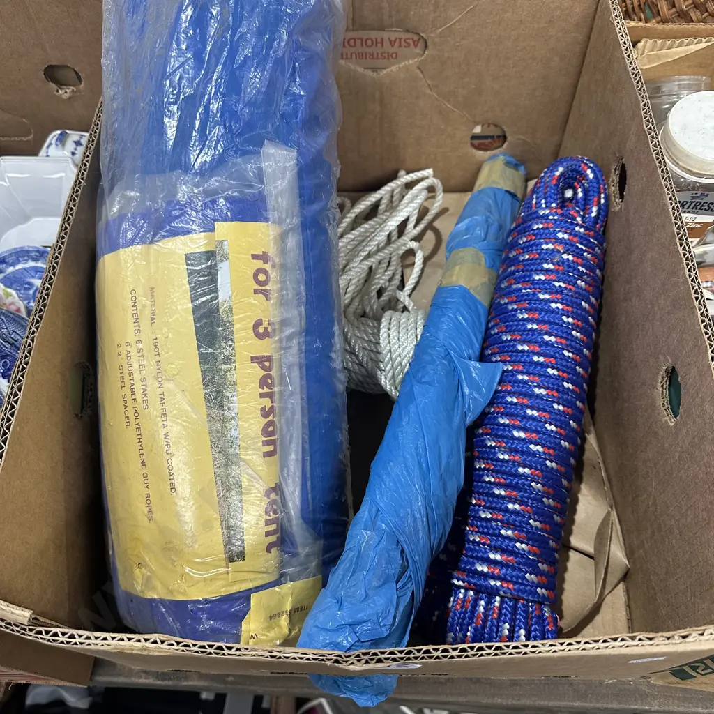 Tent and ropes Image 1++