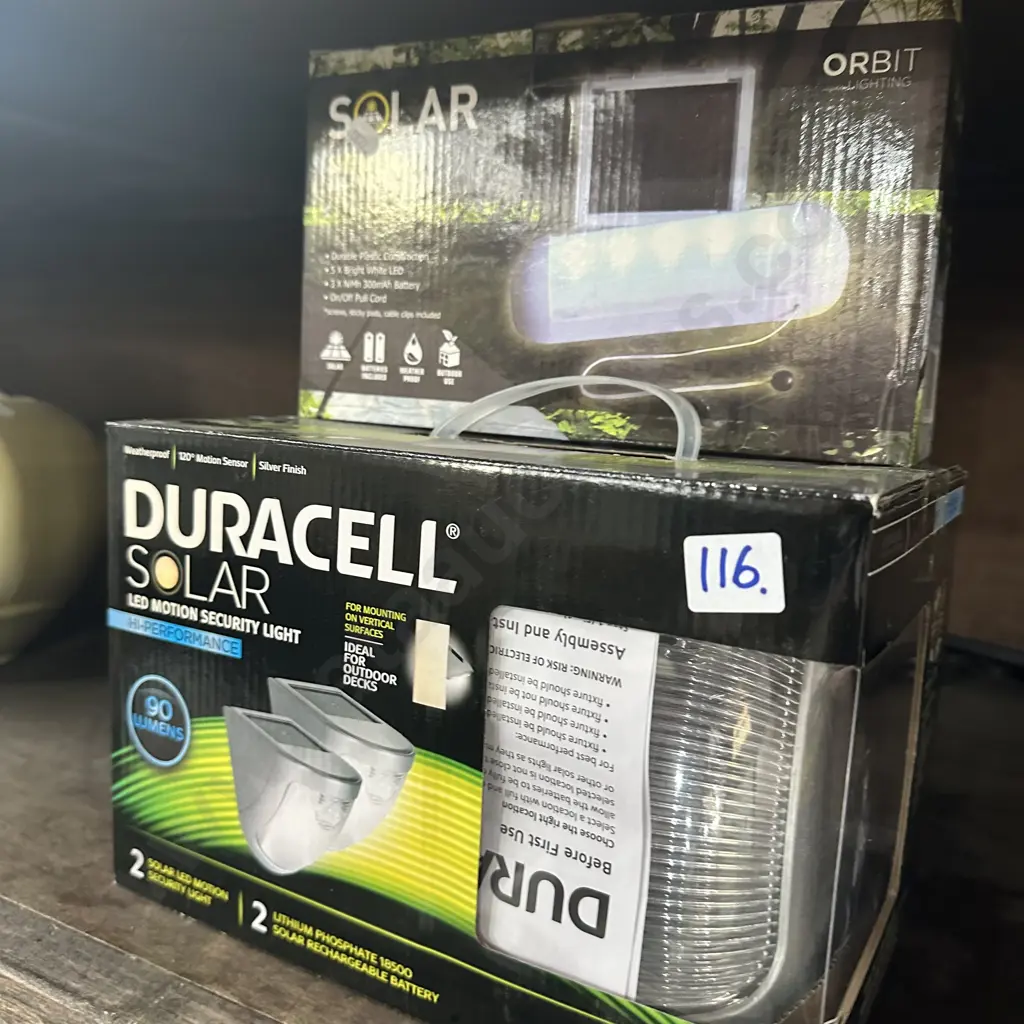 As new solar lights Image 1++