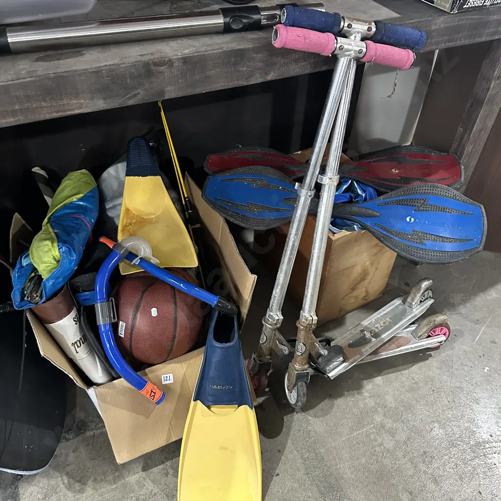 Large lot sports gear etc Image 1++
