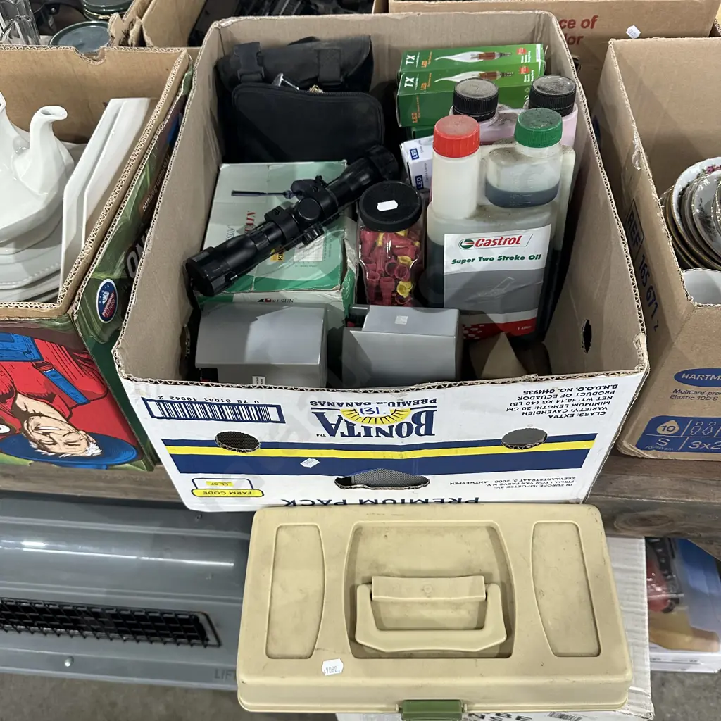 Oils, scope, bulbs etc Image 1++