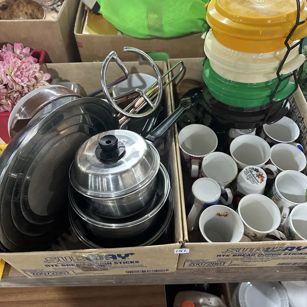 Pots etc 2 box Image 1++