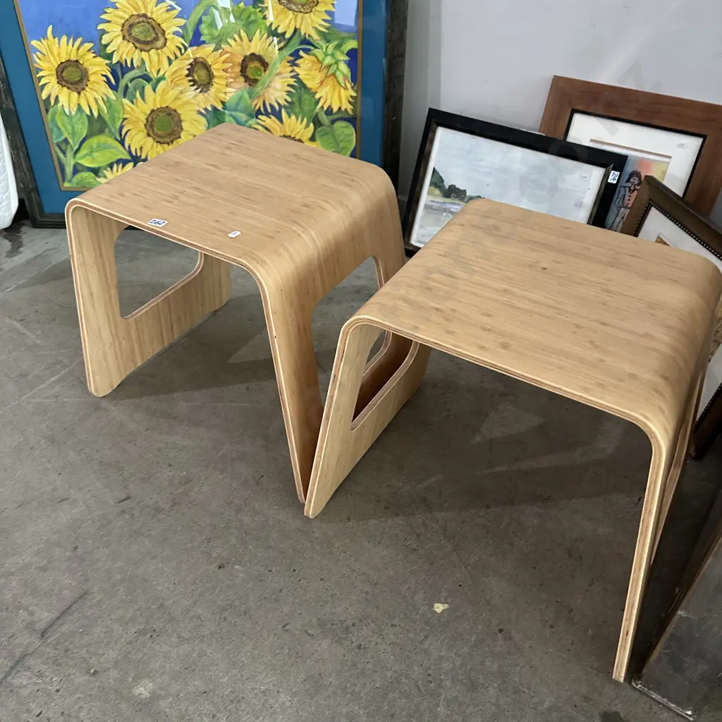 pr wooden side tables Image 1++