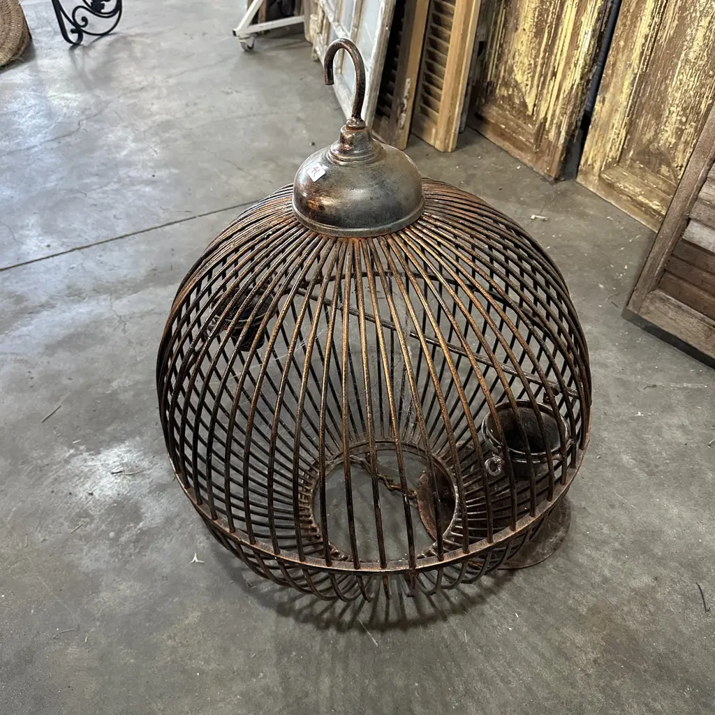 Large reproduction birdcage/lamp Image 1++