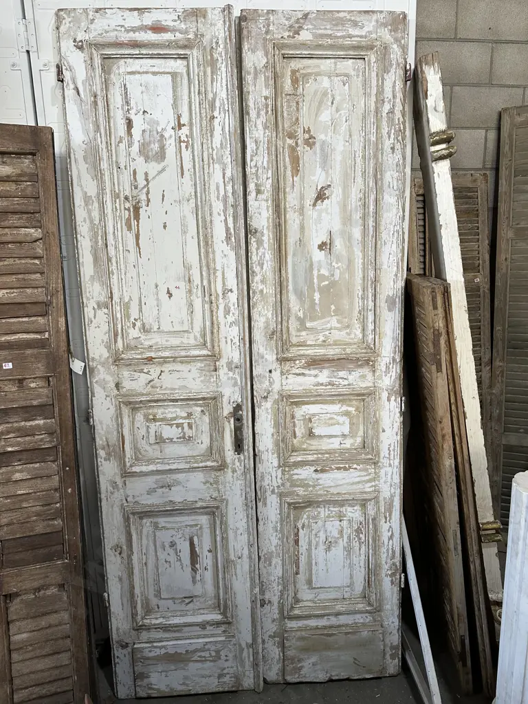 Pr panel doors 2400mmx550 (each door approx) Image 1++
