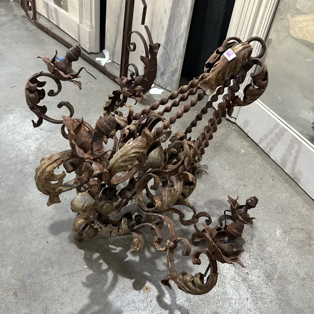 Metal chandelier Image 1++