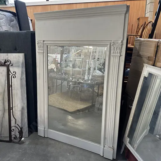 Large carved mirror