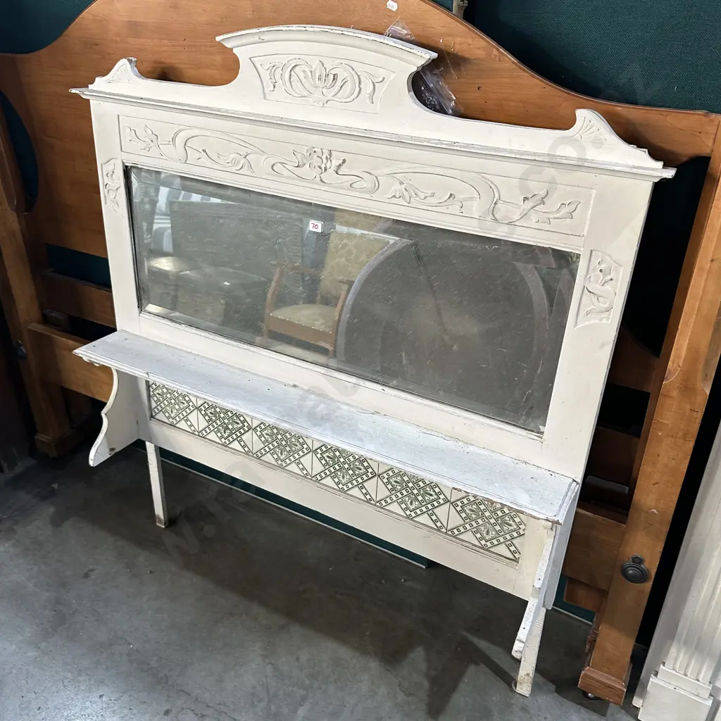 Tile wash stand mirror Image 1++