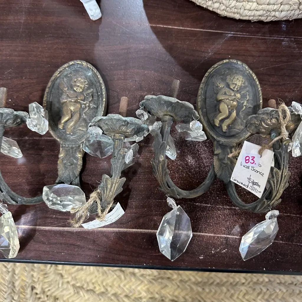 Pr Cherub wall sconces Image 1++