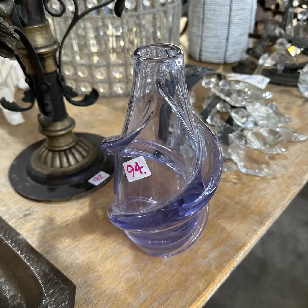 Lilac Murano glass vase Image 1++