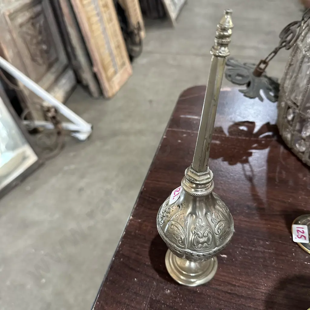 Silver perfume bottle Image 1++