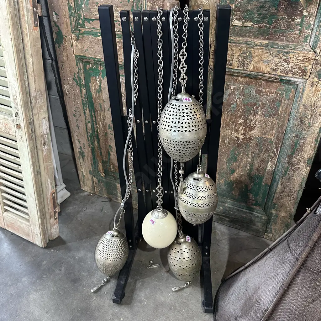 Moroccan Ostrich egg light Image 1++