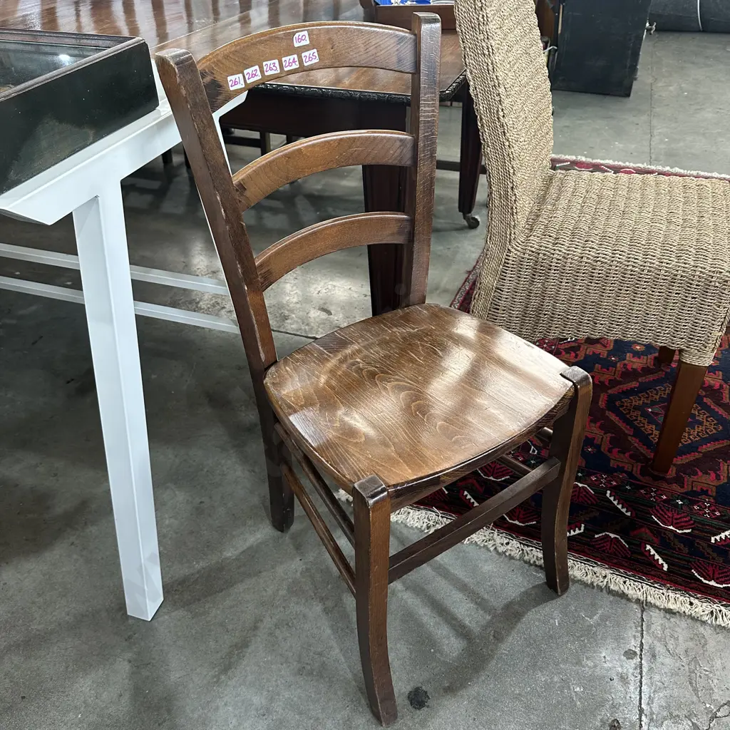 Set 12 Elm chairs ( more sets near end of auction) Image 1++