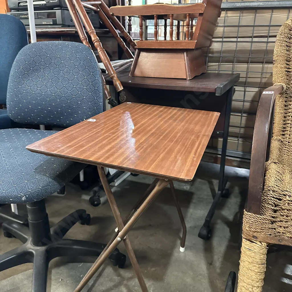 Folding table, desk, high chair Image 1++