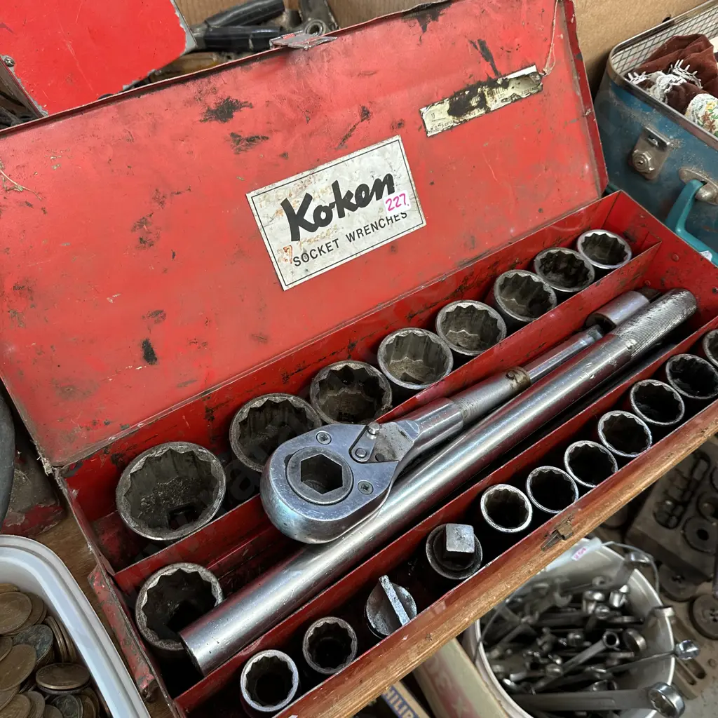 Super size boxed Koken socket set Image 1++