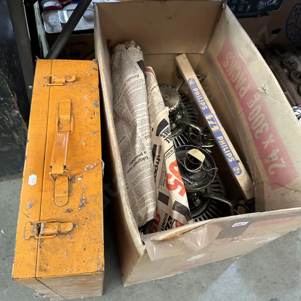Tool box and fans Image 1++