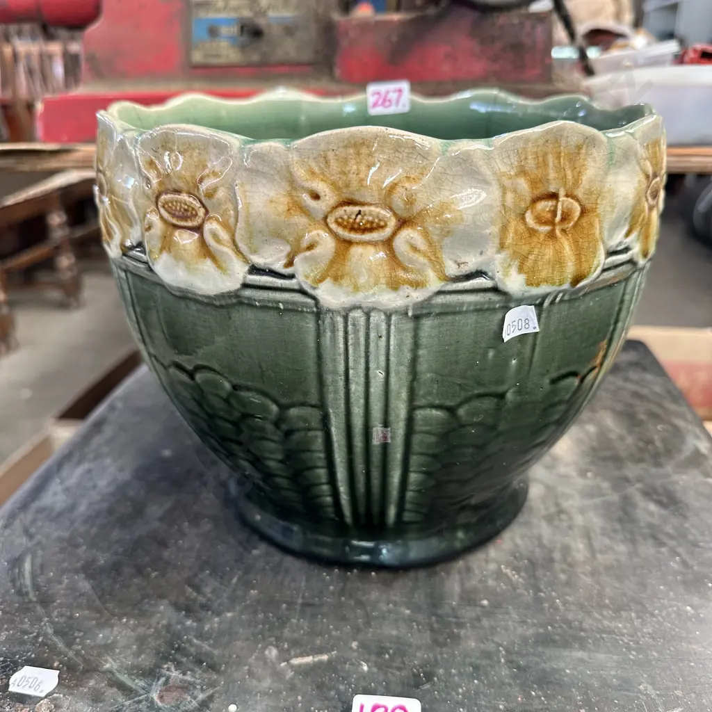 English Art Nouveau planter Image 1++