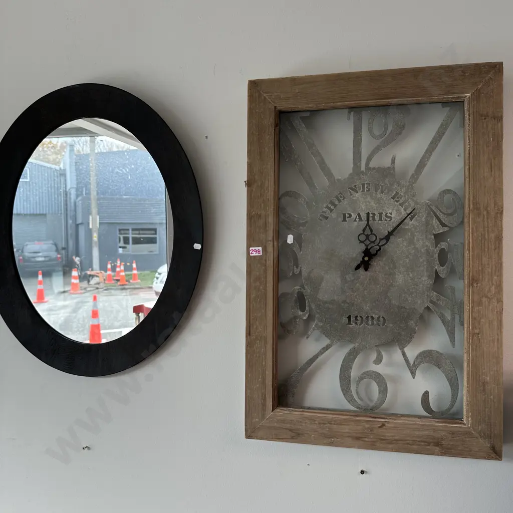 Mirror and clock Image 1++