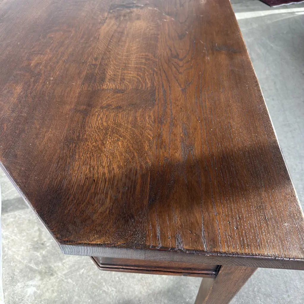 Bespoke Desk- lovely inch thick American Oak Image 1++