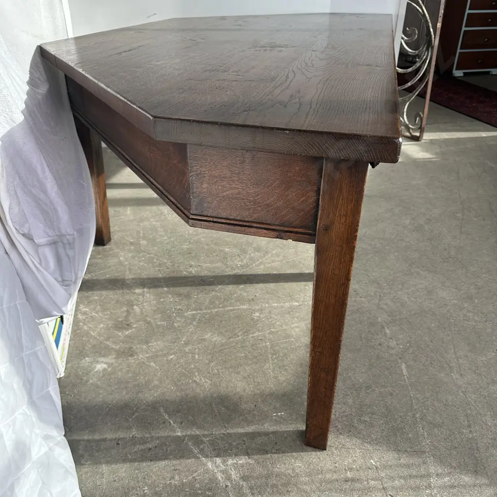Bespoke Desk- lovely inch thick American Oak Image 1++