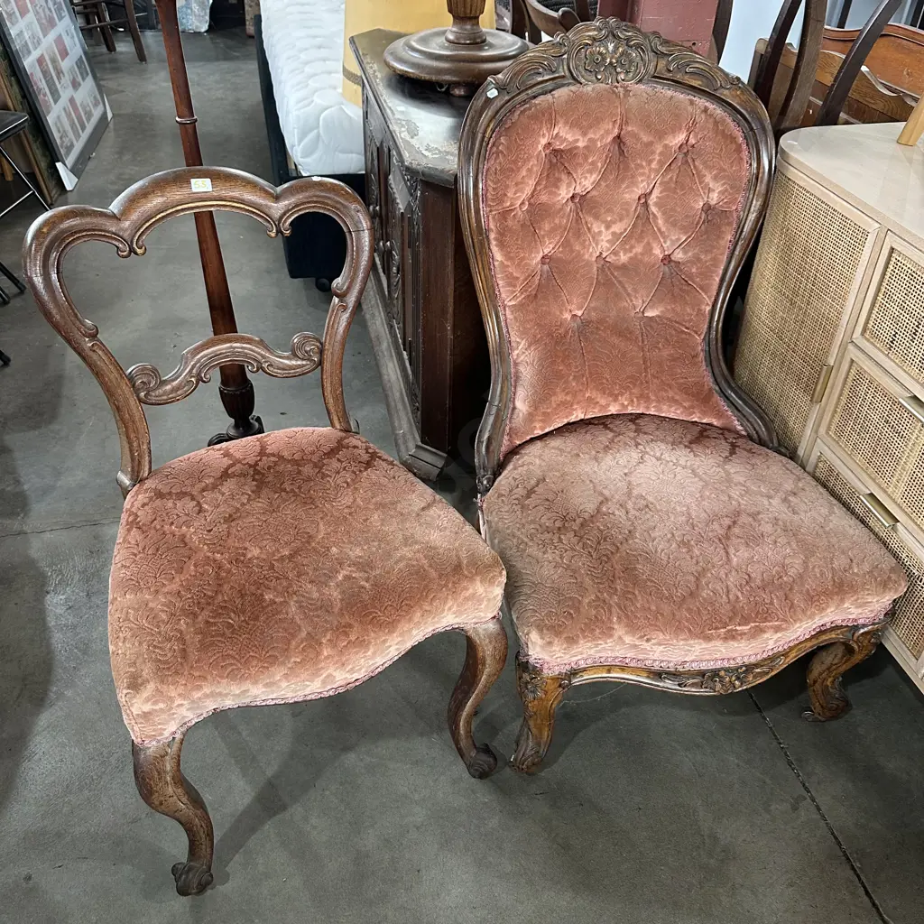 Grandmother chair plus matching bedroom chair Image 1++