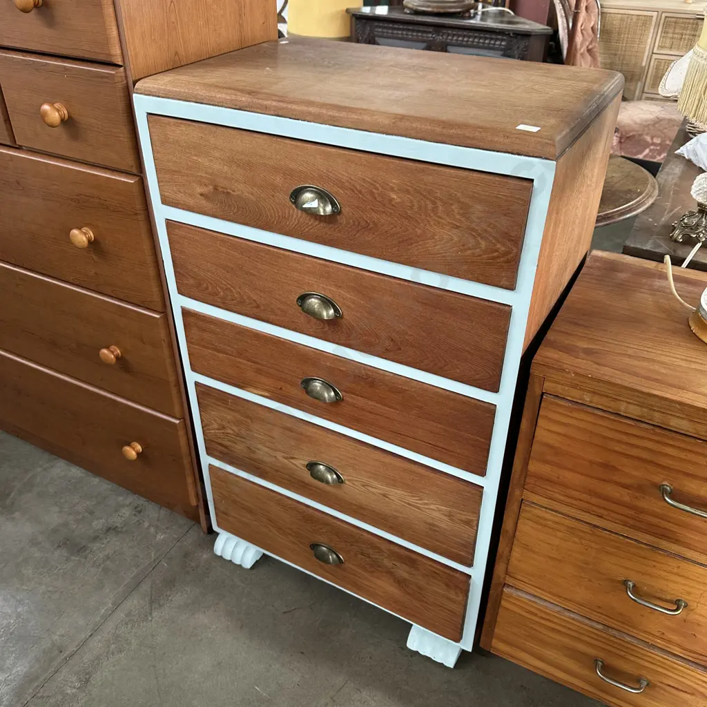 Restored Oak drawers Image 1++