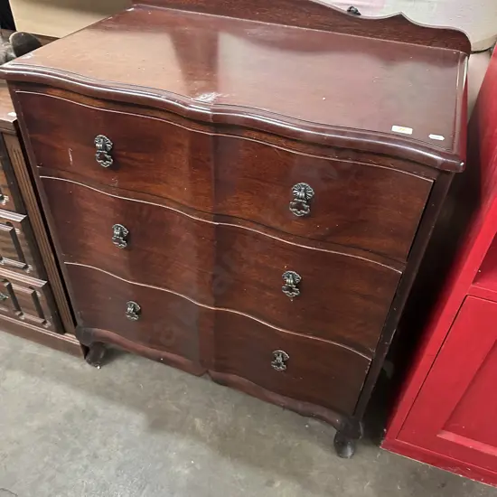 Serpentine drawers