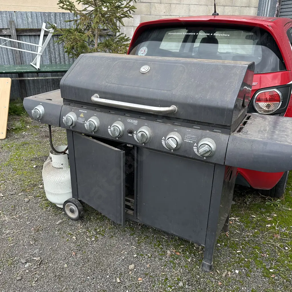 large goldair bbq and bottle Image 1++