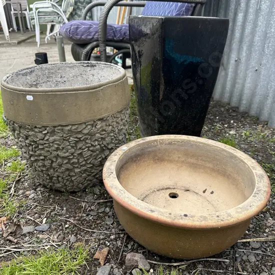 3 planters