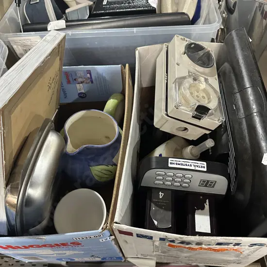 2 boxes retails systems etc
