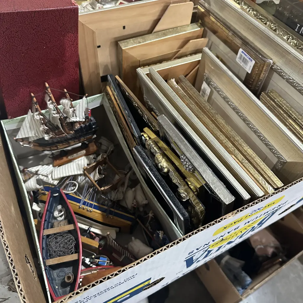 picture frames and model boats Image 1++