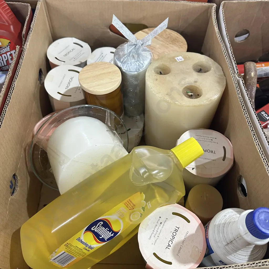 Candles and cleaning products Image 1++