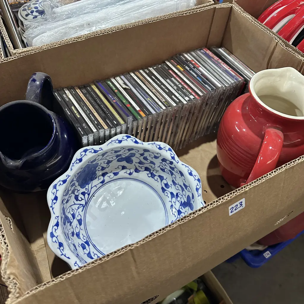 Jugs, bowl CDs Image 1++